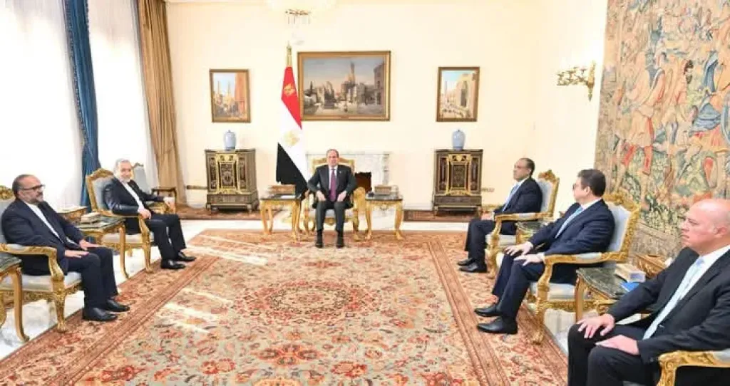 عاجل.. الرئيس السيسي يستقبل وزير الخارجية الإيراني عباس عراقجي