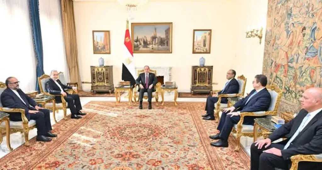 عاجل.. الرئيس السيسي يستقبل وزير الخارجية الإيراني عباس عراقجي