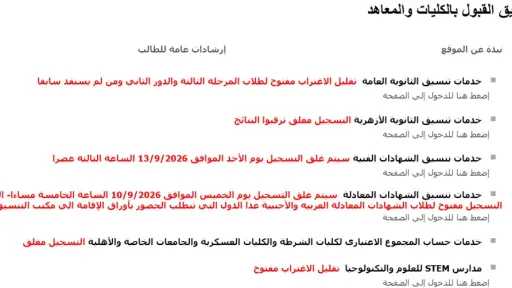 الأخبار